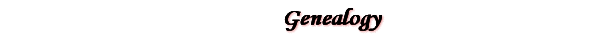 Genealogy