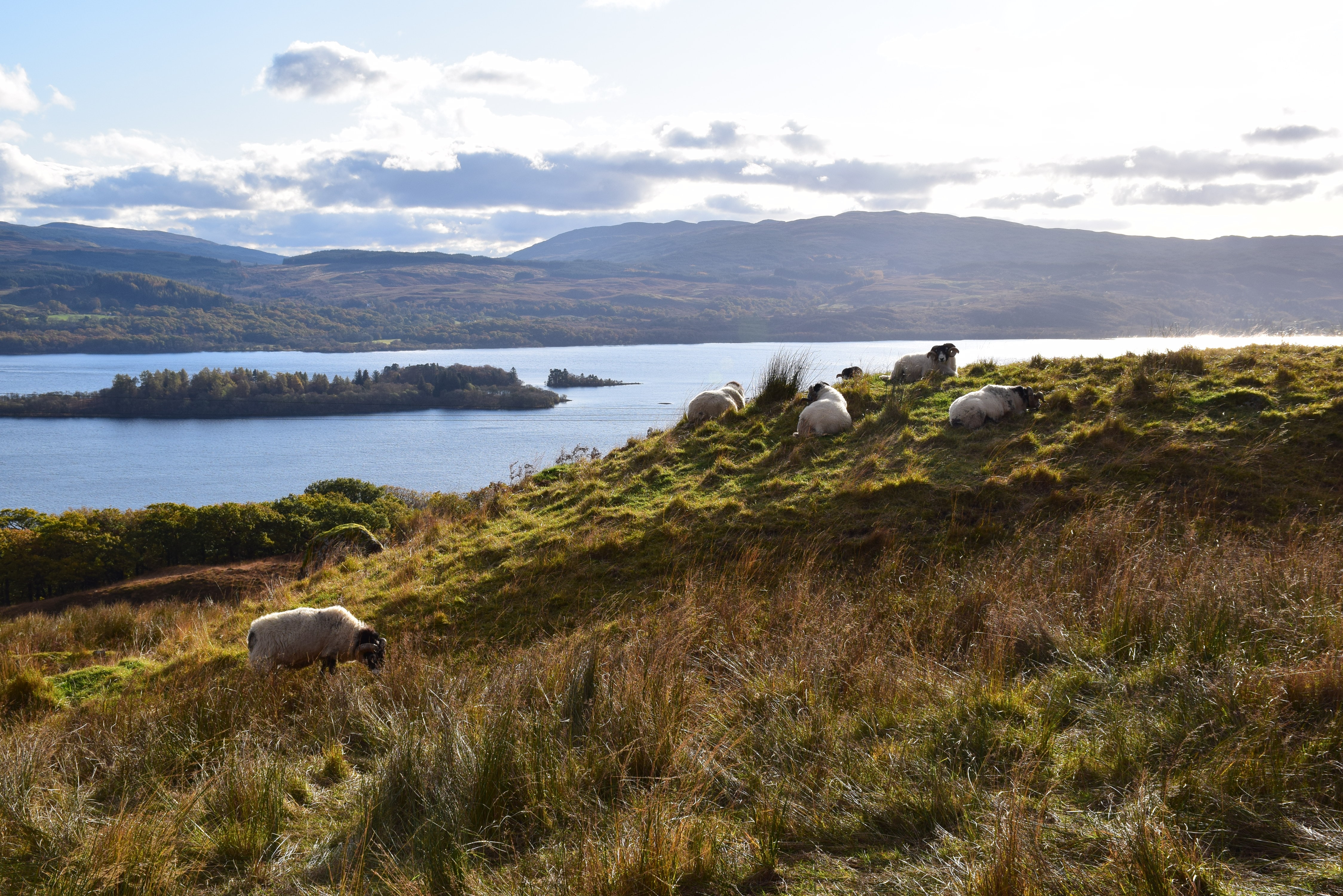 Loch Awe in Scotland